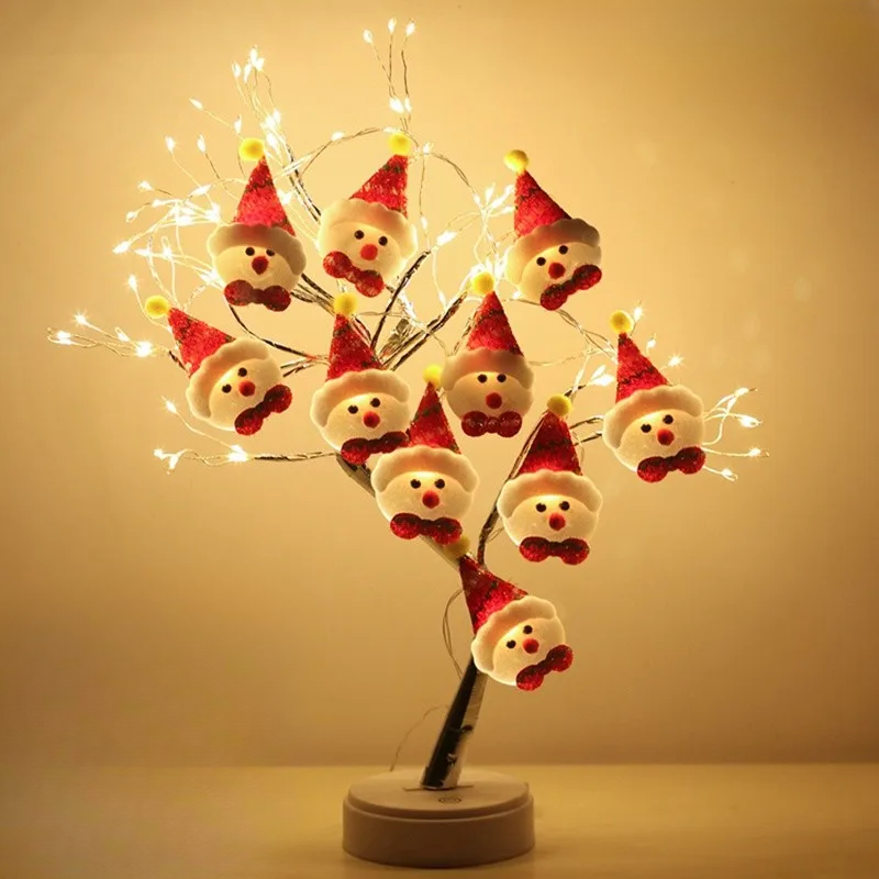 SnowmanTree - Festive LED Snowman String Lights