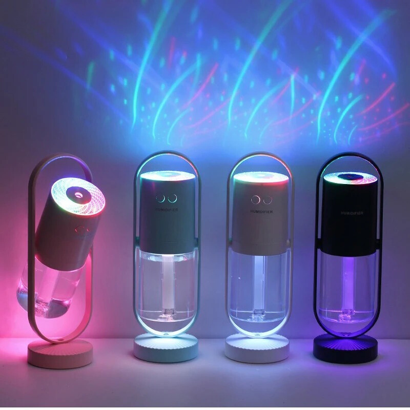 360° LED Night Lamp - Rotating USB Desk Light