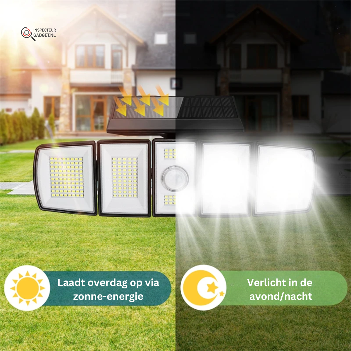 Solar Surveillance Light - Wireless Motion LED