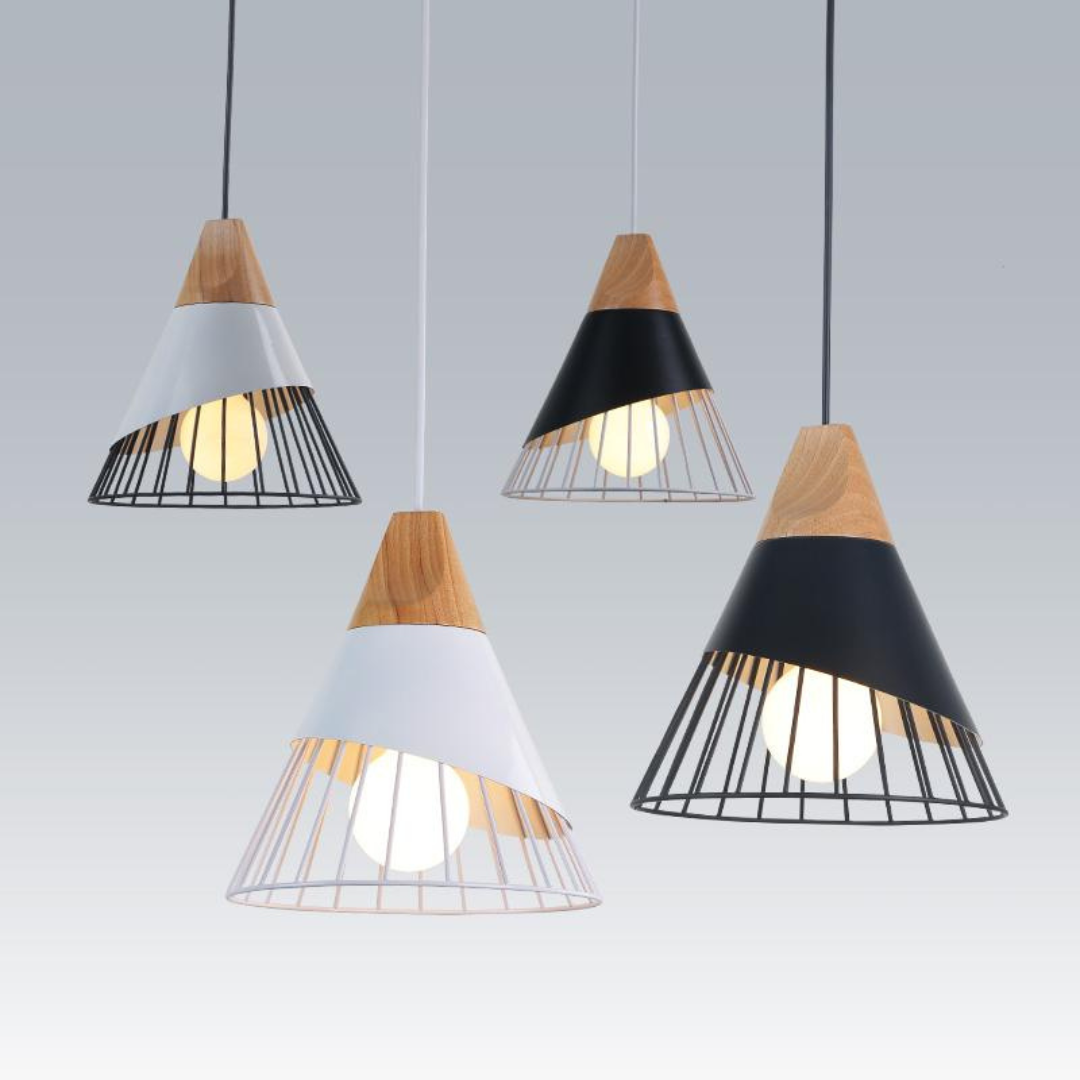 Industrial Scandinavian Pendant Lamp