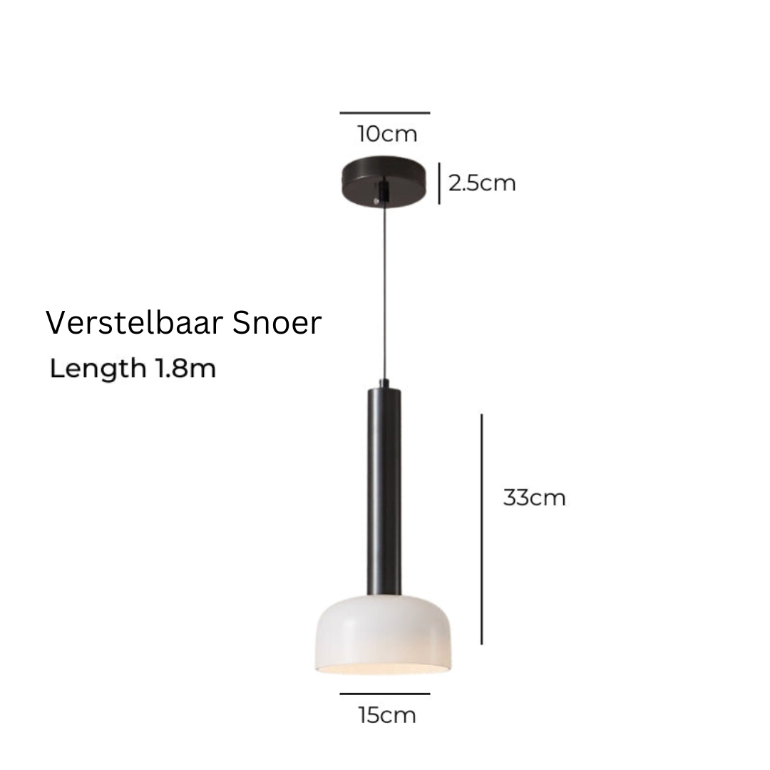 Luxe Minimalist Copper LED Pendant Lamp