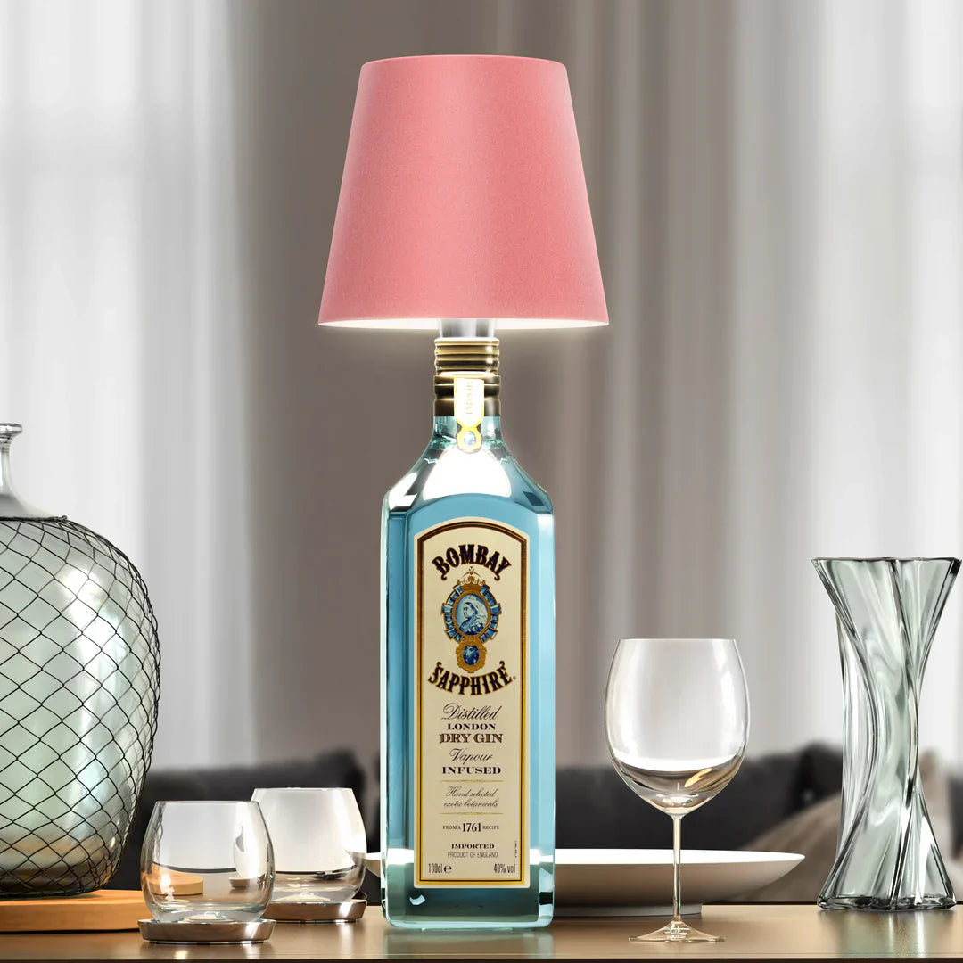 Wireless Bottle Lamp - Rechargeable Light