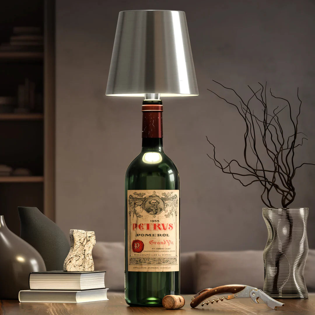 Wireless Bottle Lamp - Rechargeable Light