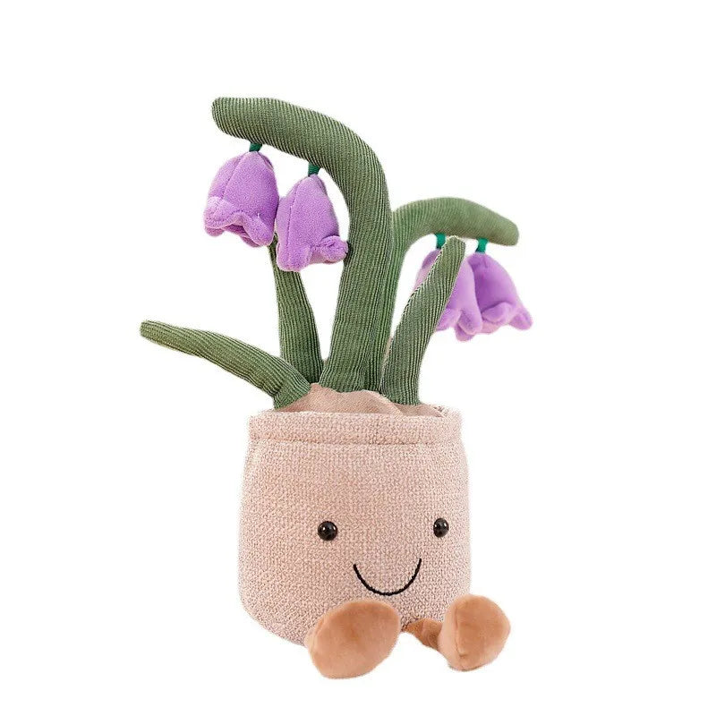 BloomBuddy Cute Flower Plush Toy for Kids