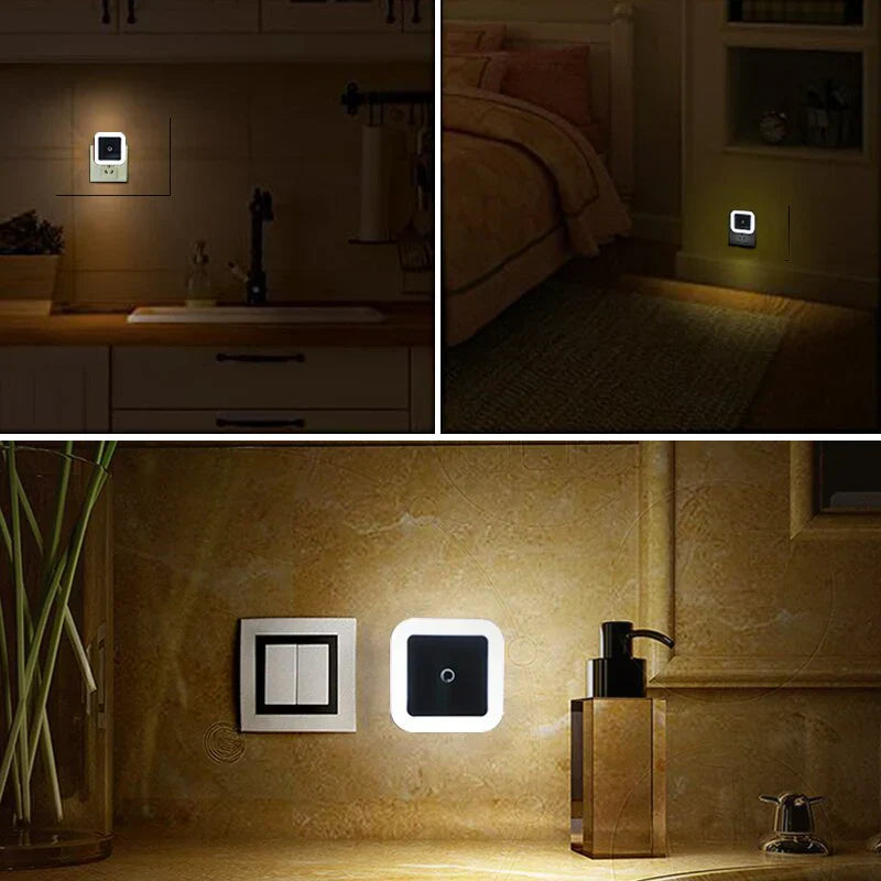 GlowGuard - Set of 2 Sensor Night Lights
