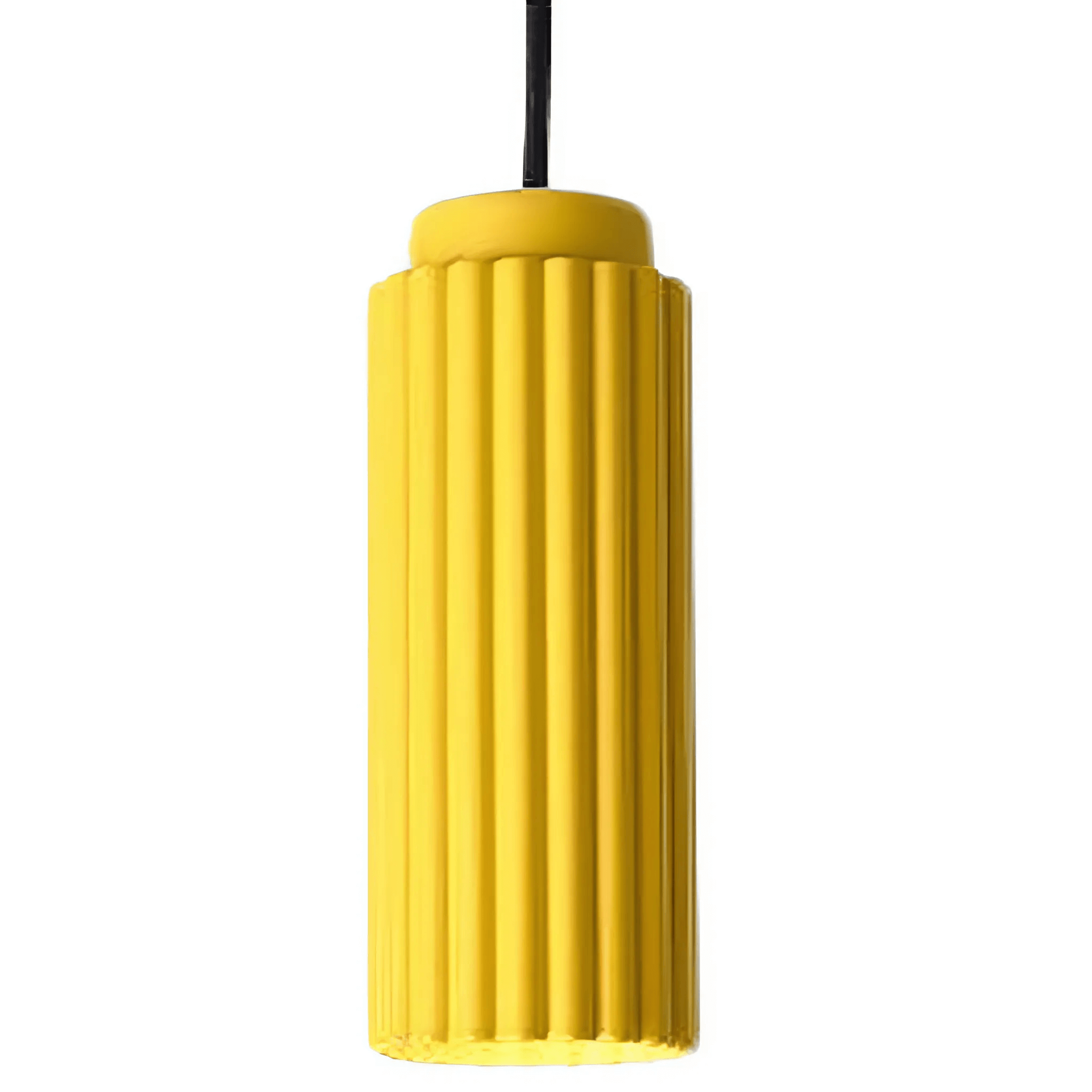 Cylindra Pendant - Textured Cylinder Ceiling Lamp