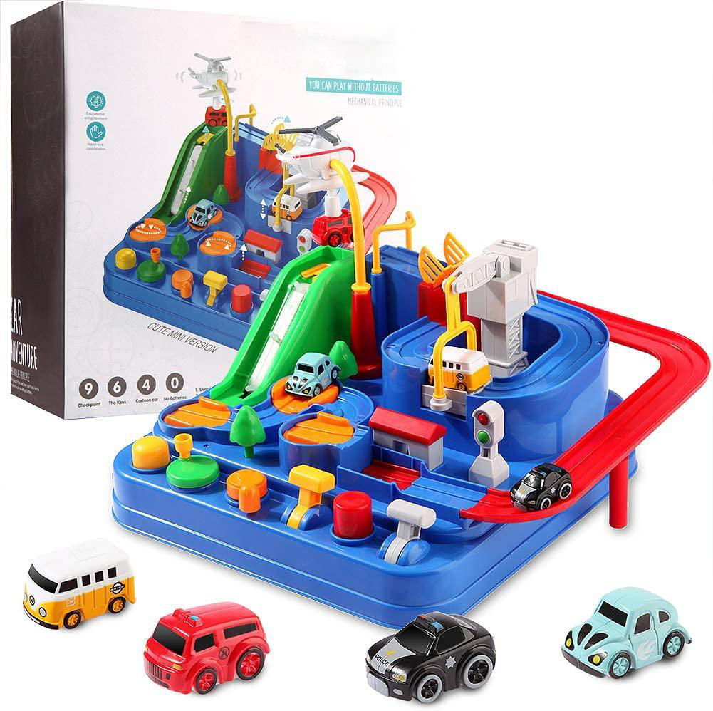 TurboCity - Toy Race Track with Curves