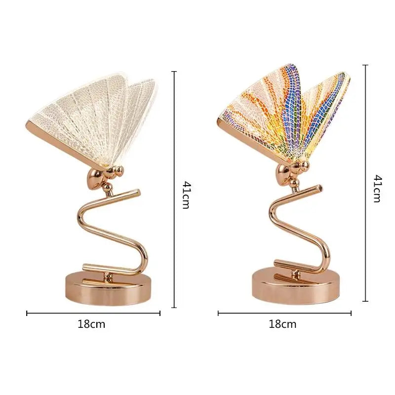 Butterfly Table Lamp - Warm Accent Light