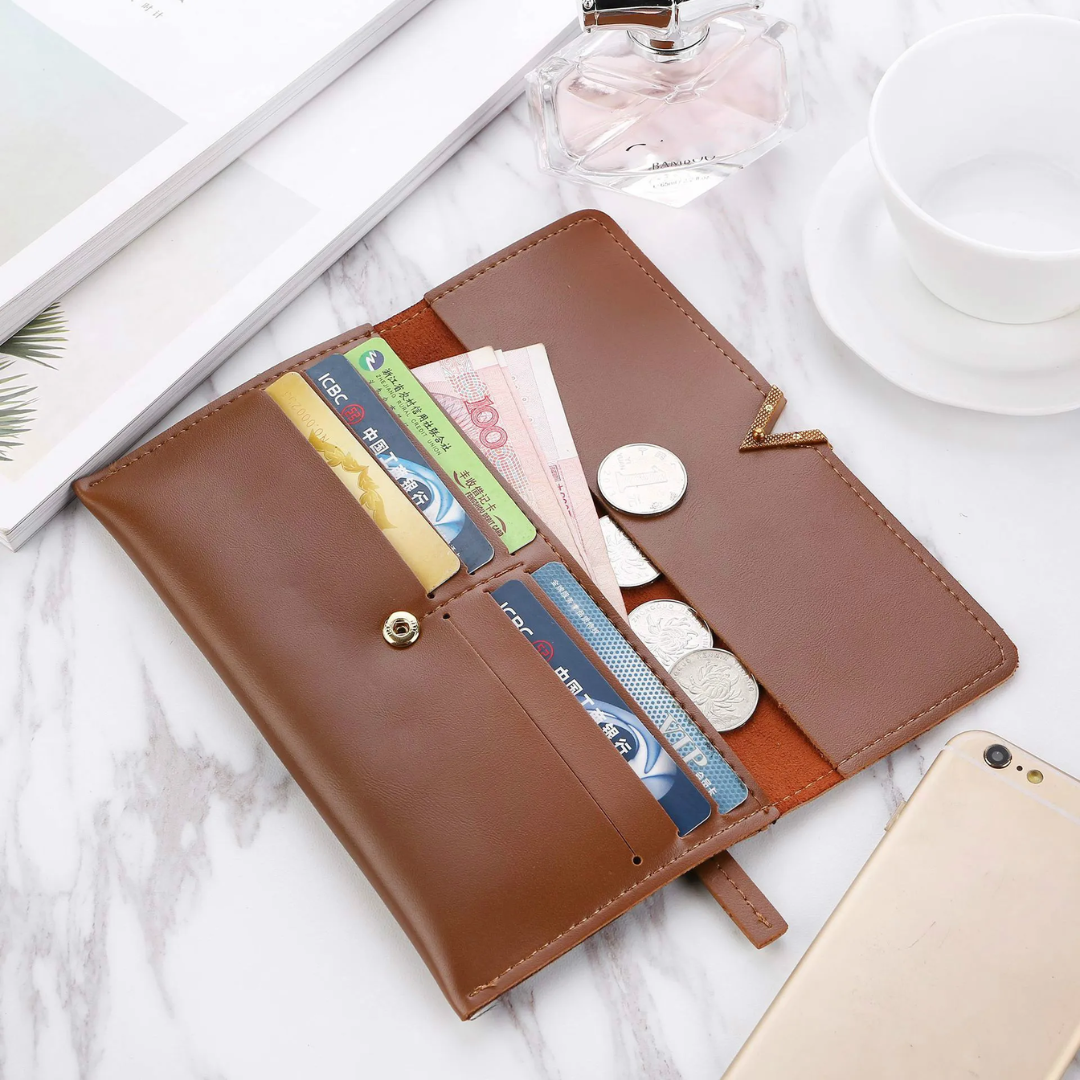 VelvetLux - Leather Wallet for Women
