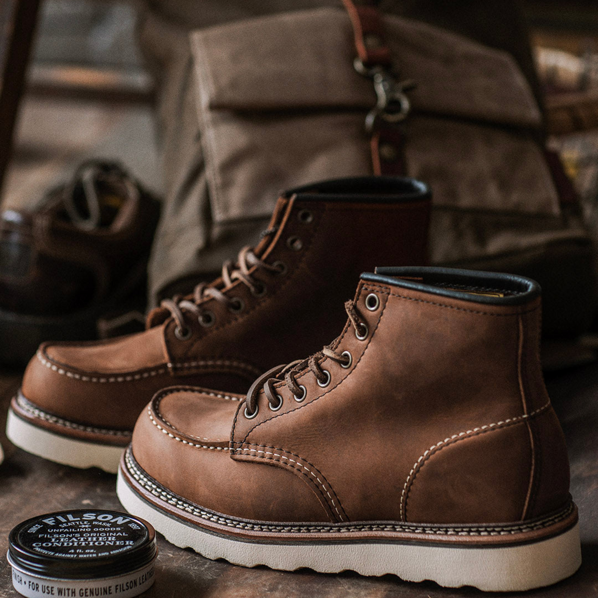 Lucas Waterproof Leather Work Boots - Comfortable Safety Boots