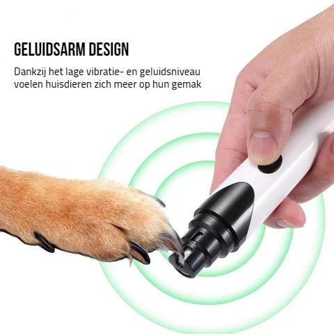 Pet Nail Grinder - Quiet Painless Claw Trimmer