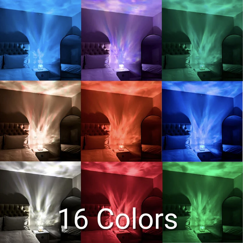 LumaWave | Soothing Ocean Wave Relaxation Projector Lamp 7