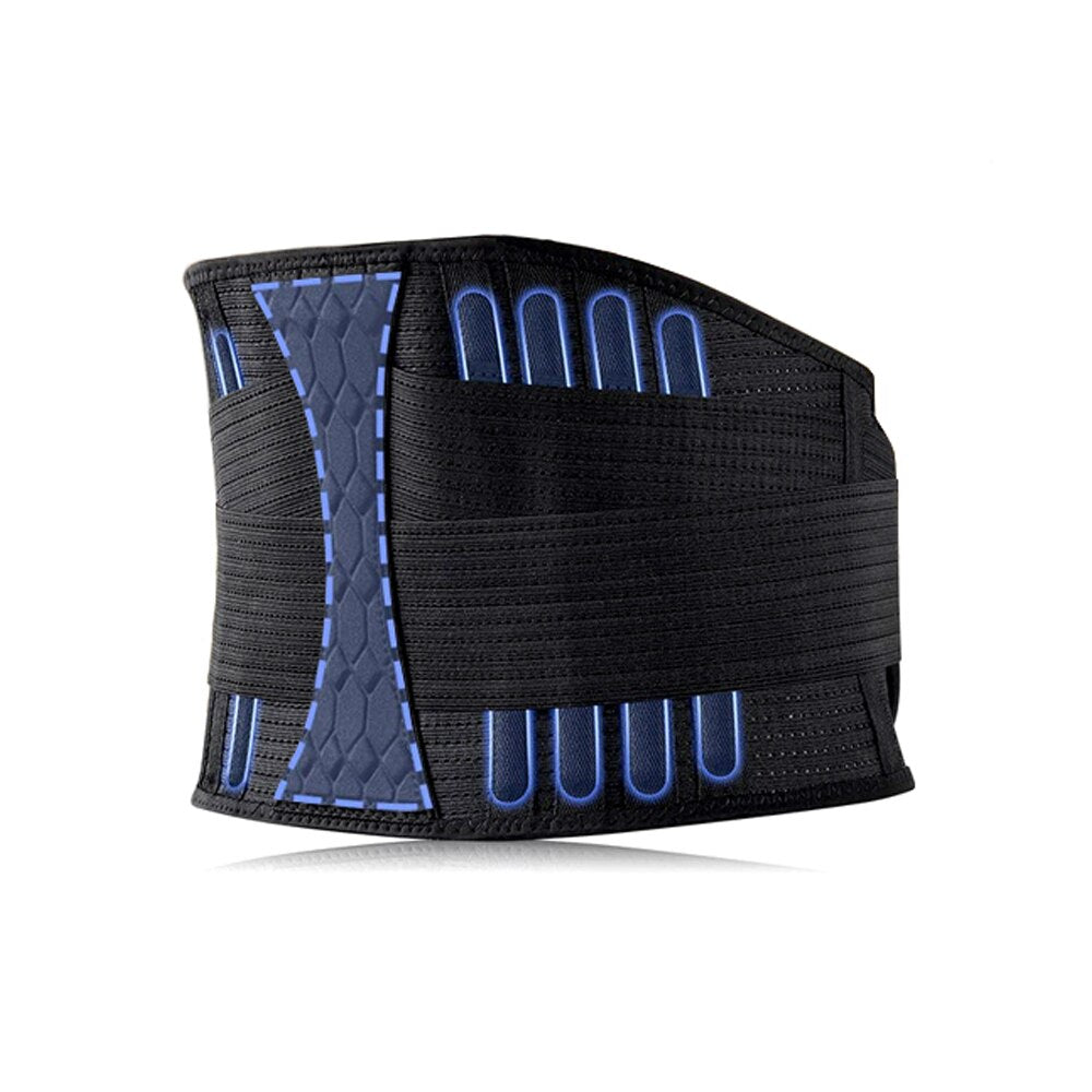 Lumbar Support Brace - Adjustable Back Support Belt for Lower Back Pain Relief and Posture Improvement 1