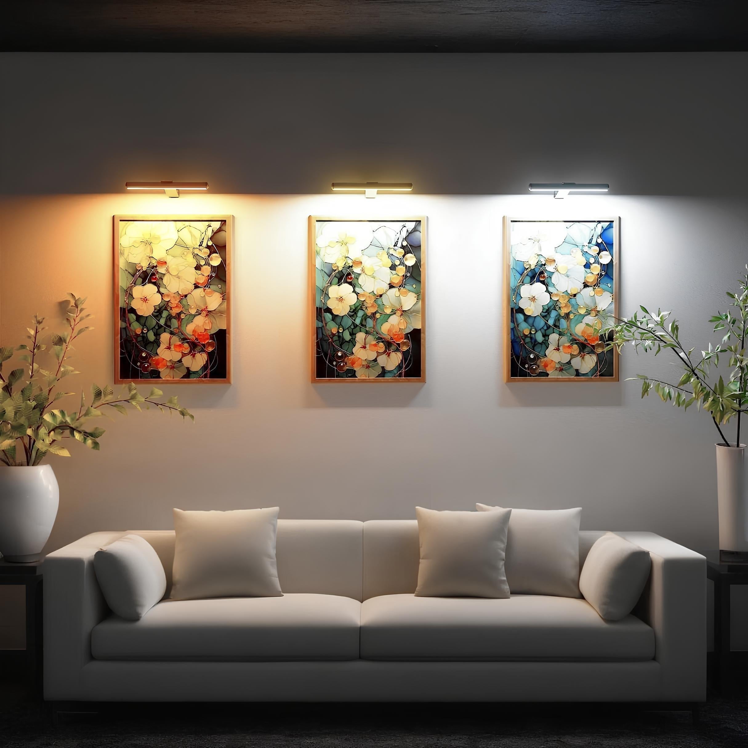 LumeArt | Stylish Adjustable Wireless Wall Lamp for Art Display 4