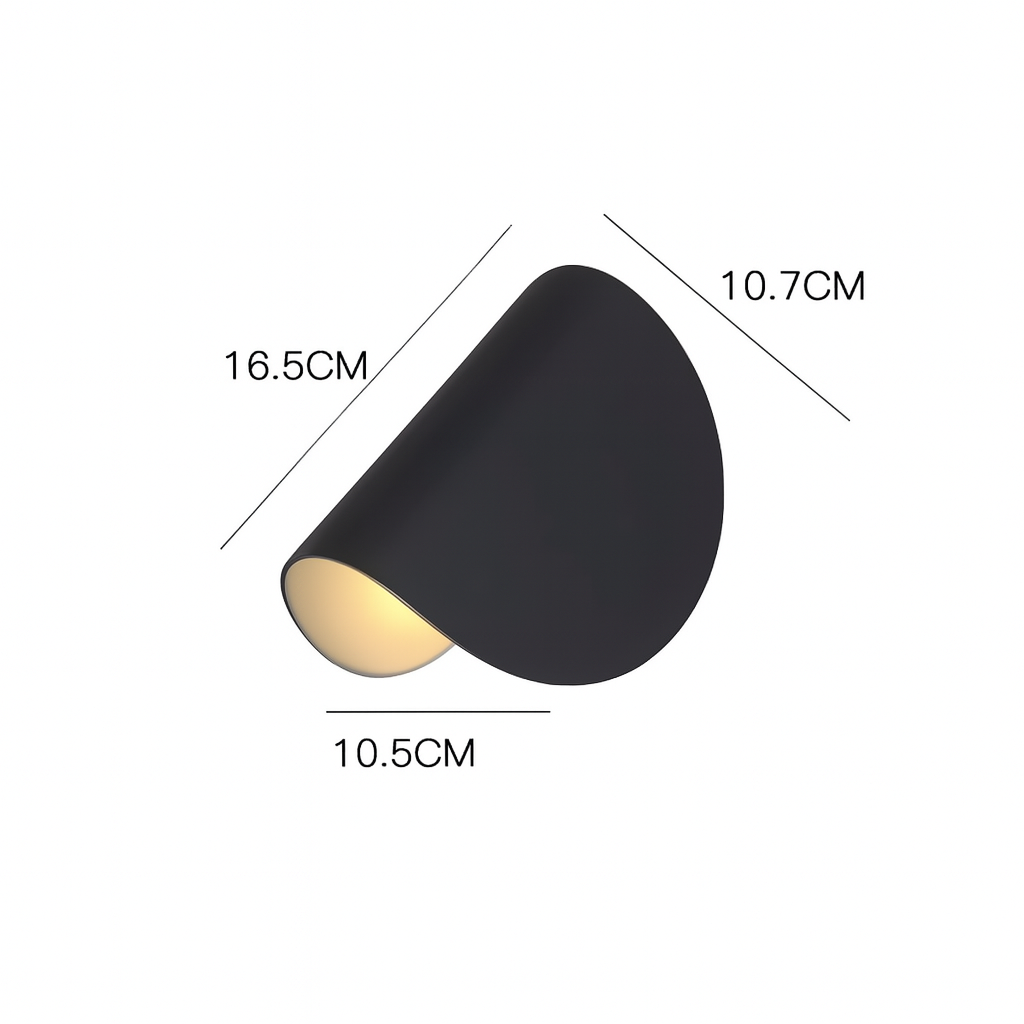 LumenTwist | Stylish Rotatable Outdoor Wall Sconce Lighting Fixture 0