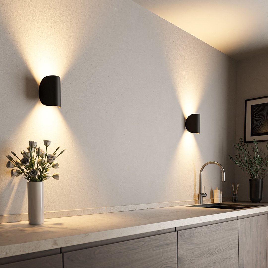 LumenTwist | Stylish Rotatable Outdoor Wall Sconce Lighting Fixture 1