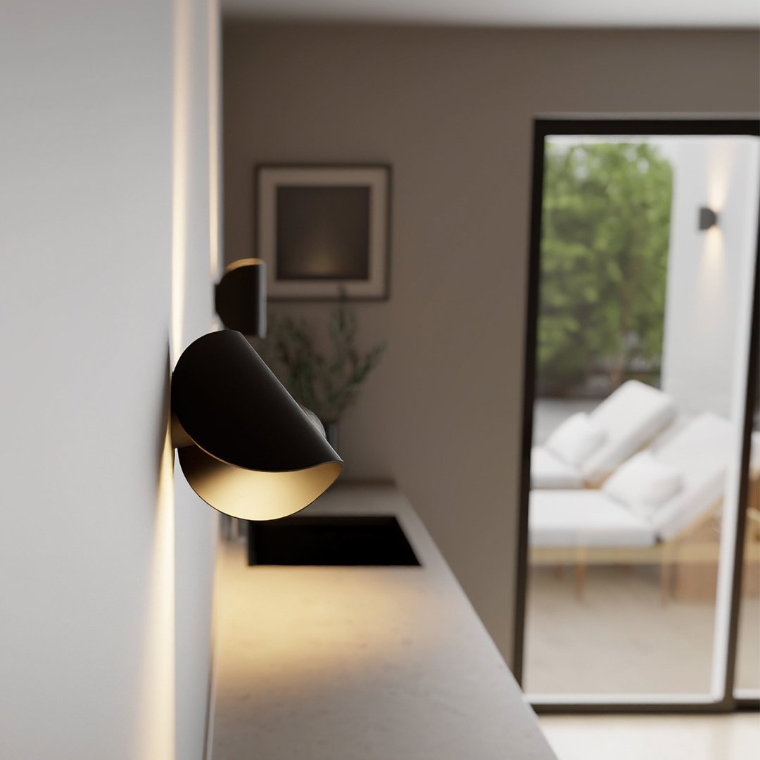 LumenTwist | Stylish Rotatable Outdoor Wall Sconce Lighting Fixture 2
