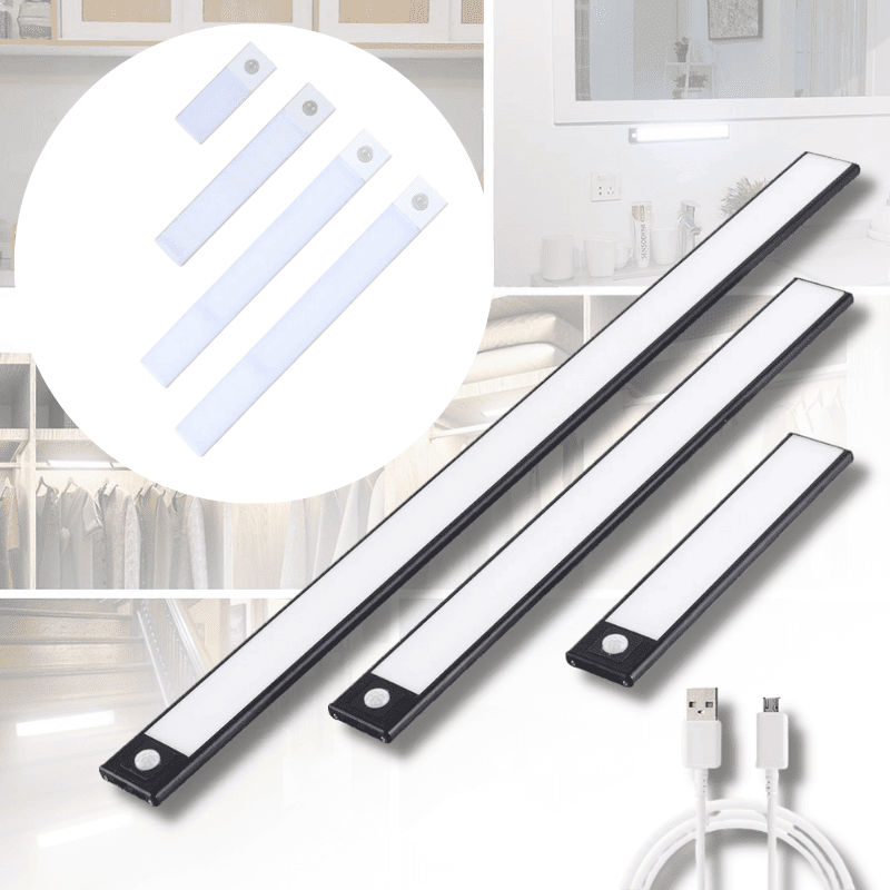 RechargeGlow LED Strips - Rechargeable Motion Sensor Lights
