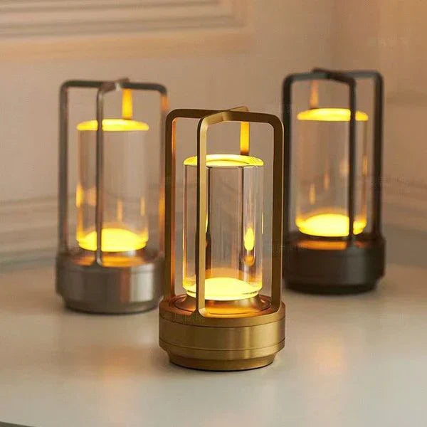 LumiCrystal | Elegant Touch Control Crystal Table Lamp for Bedside Use 2