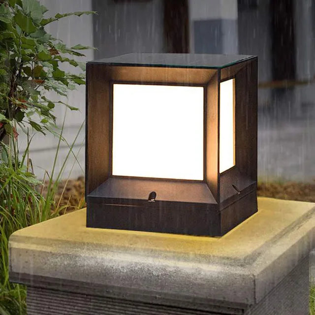 LumiCube | Modern Outdoor Lamp with Elegant Design & Powerful Lighting for Refined Spaces 1