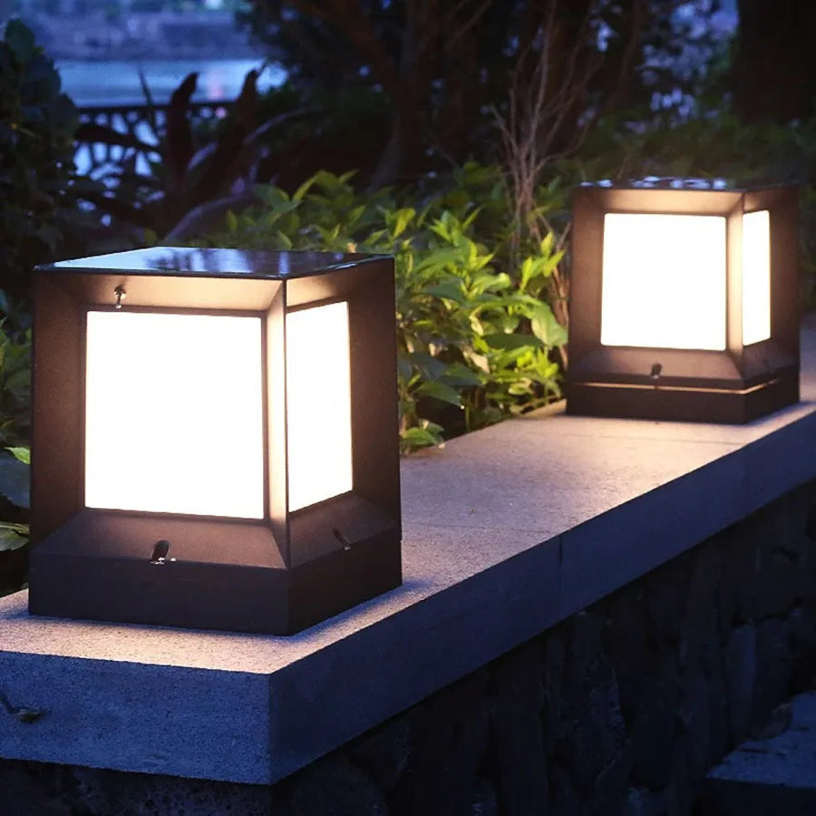 LumiCube | Modern Outdoor Lamp with Elegant Design & Powerful Lighting for Refined Spaces 2