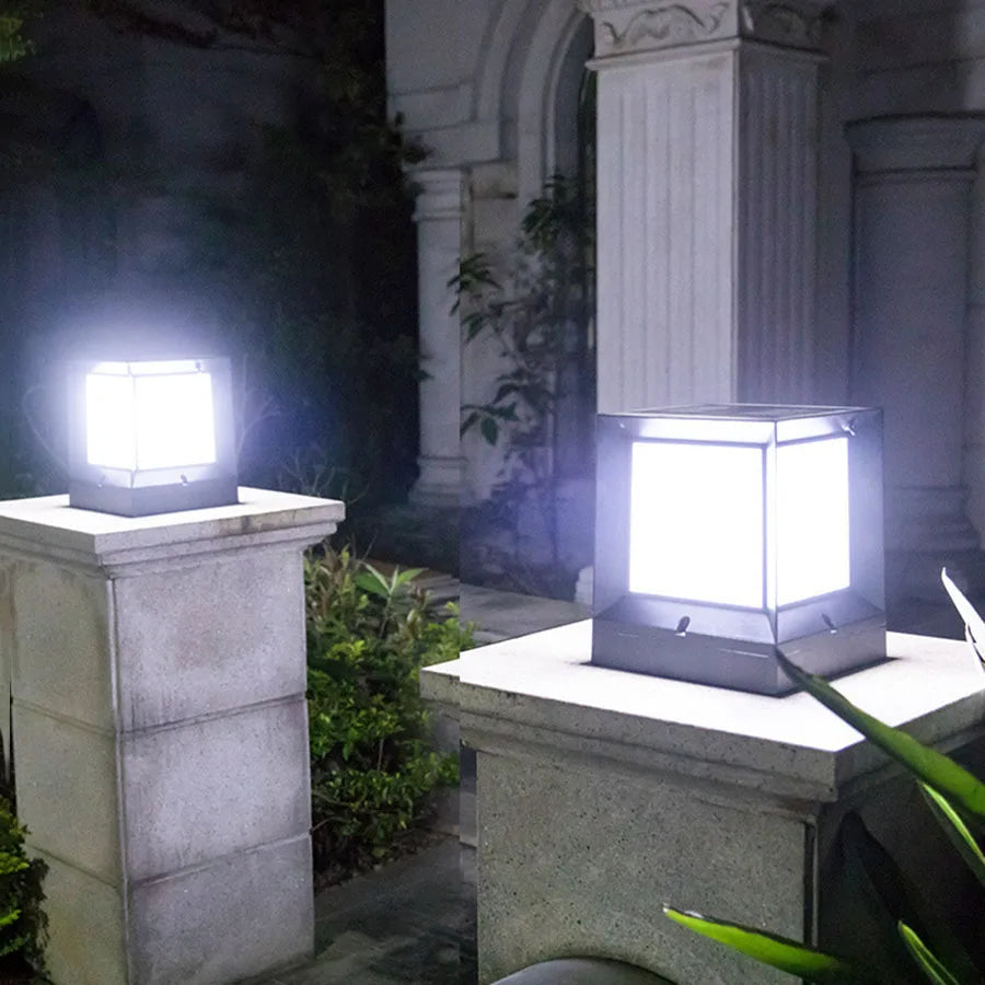 LumiCube | Modern Outdoor Lamp with Elegant Design & Powerful Lighting for Refined Spaces 3