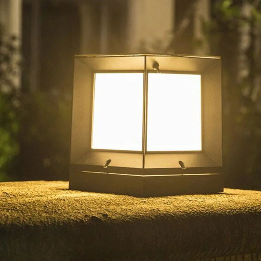 LumiCube | Modern Outdoor Lamp with Elegant Design & Powerful Lighting for Refined Spaces 5