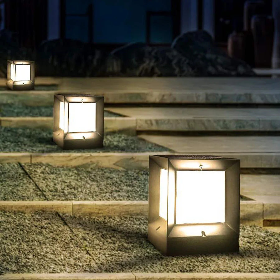LumiCube | Modern Outdoor Lamp with Elegant Design & Powerful Lighting for Refined Spaces 6