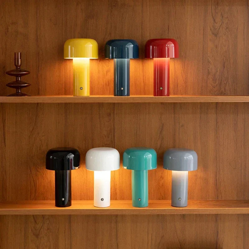 LumiGlow | Stylish Portable Cordless Bedside Table Lamp with Touch Control 1