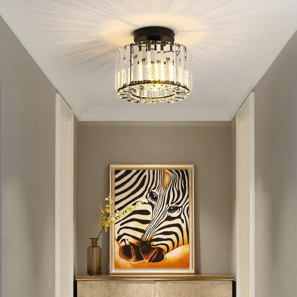 Luminara | Elegant Crystal LED Flush Mount Ceiling Light Fixture 1