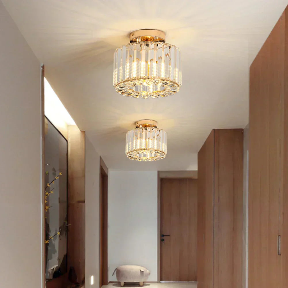 Luminara | Elegant Crystal LED Flush Mount Ceiling Light Fixture 2