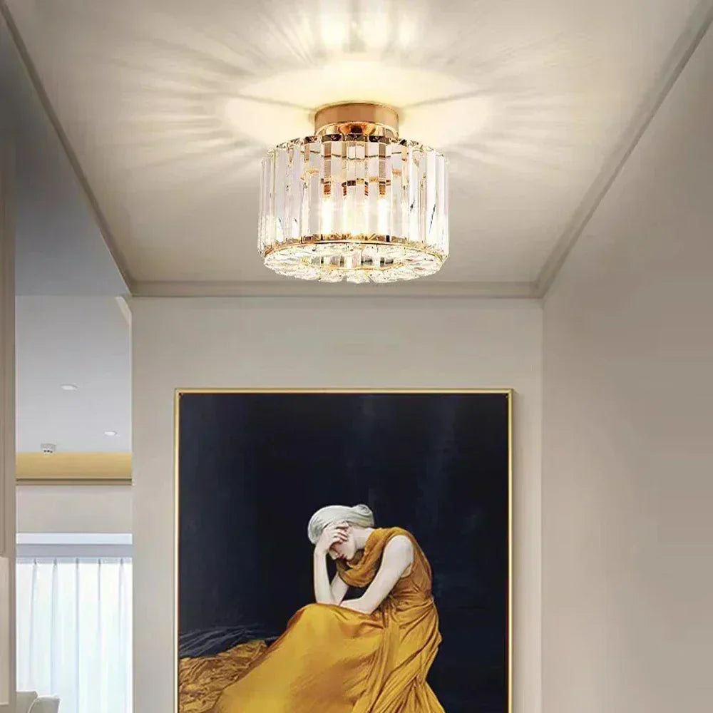 Luminara | Elegant Crystal LED Flush Mount Ceiling Light Fixture 3