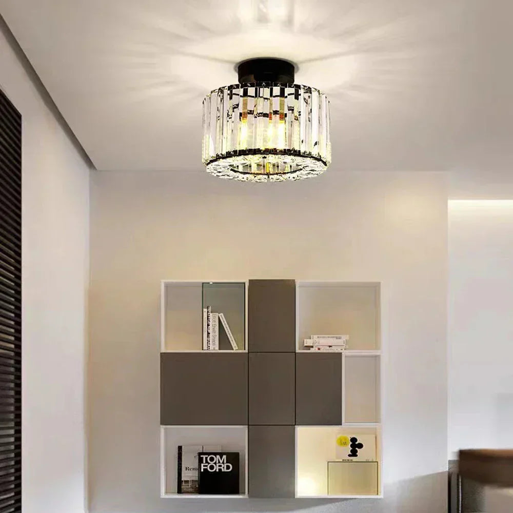 Luminara | Elegant Crystal LED Flush Mount Ceiling Light Fixture 4