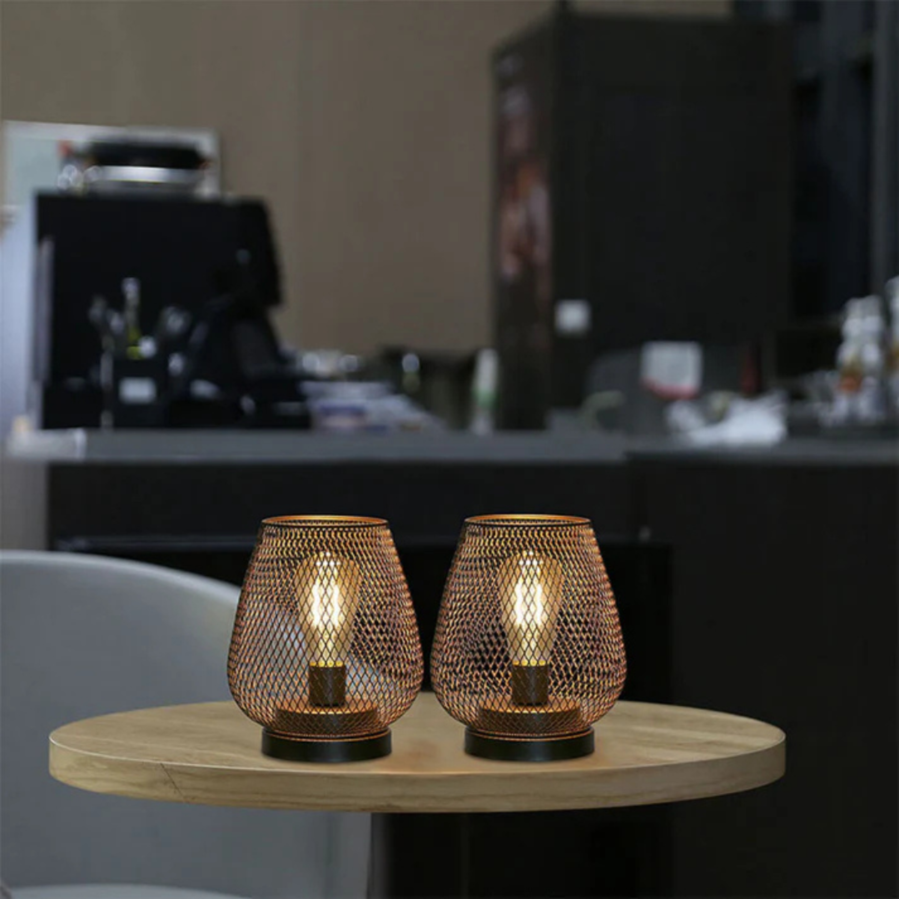 Luminara | Elegant Modern Wireless LED Lantern for Indoor and Outdoor Use 2