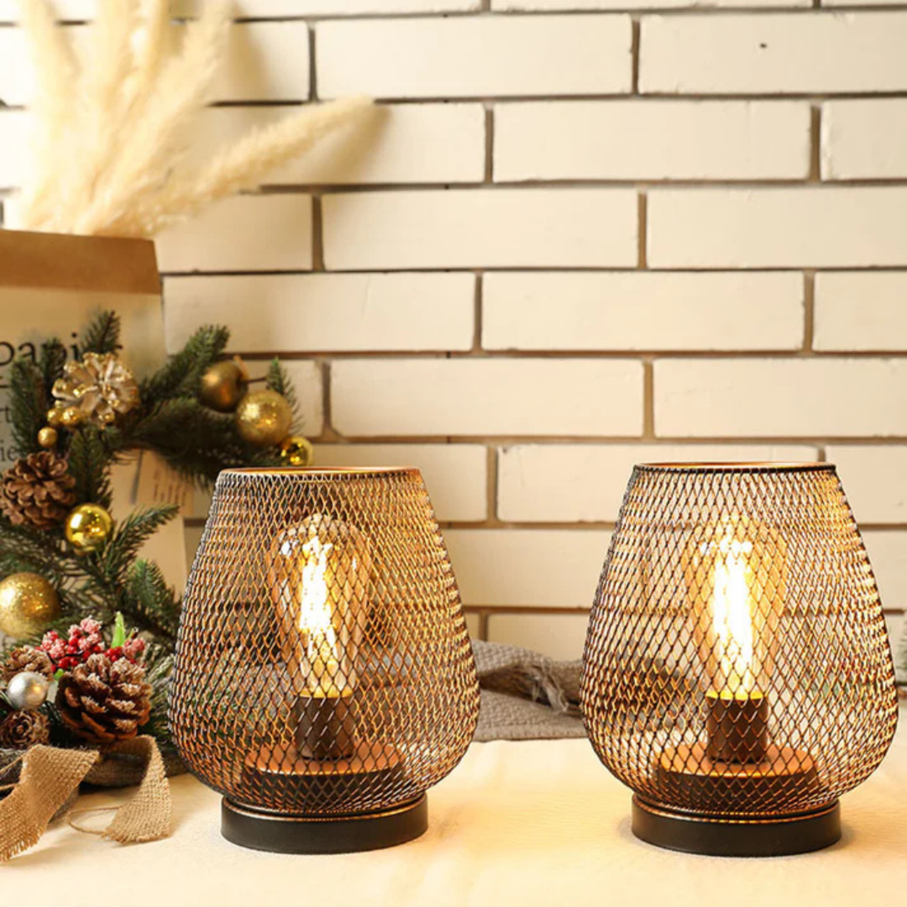 Luminara | Elegant Modern Wireless LED Lantern for Indoor and Outdoor Use 6