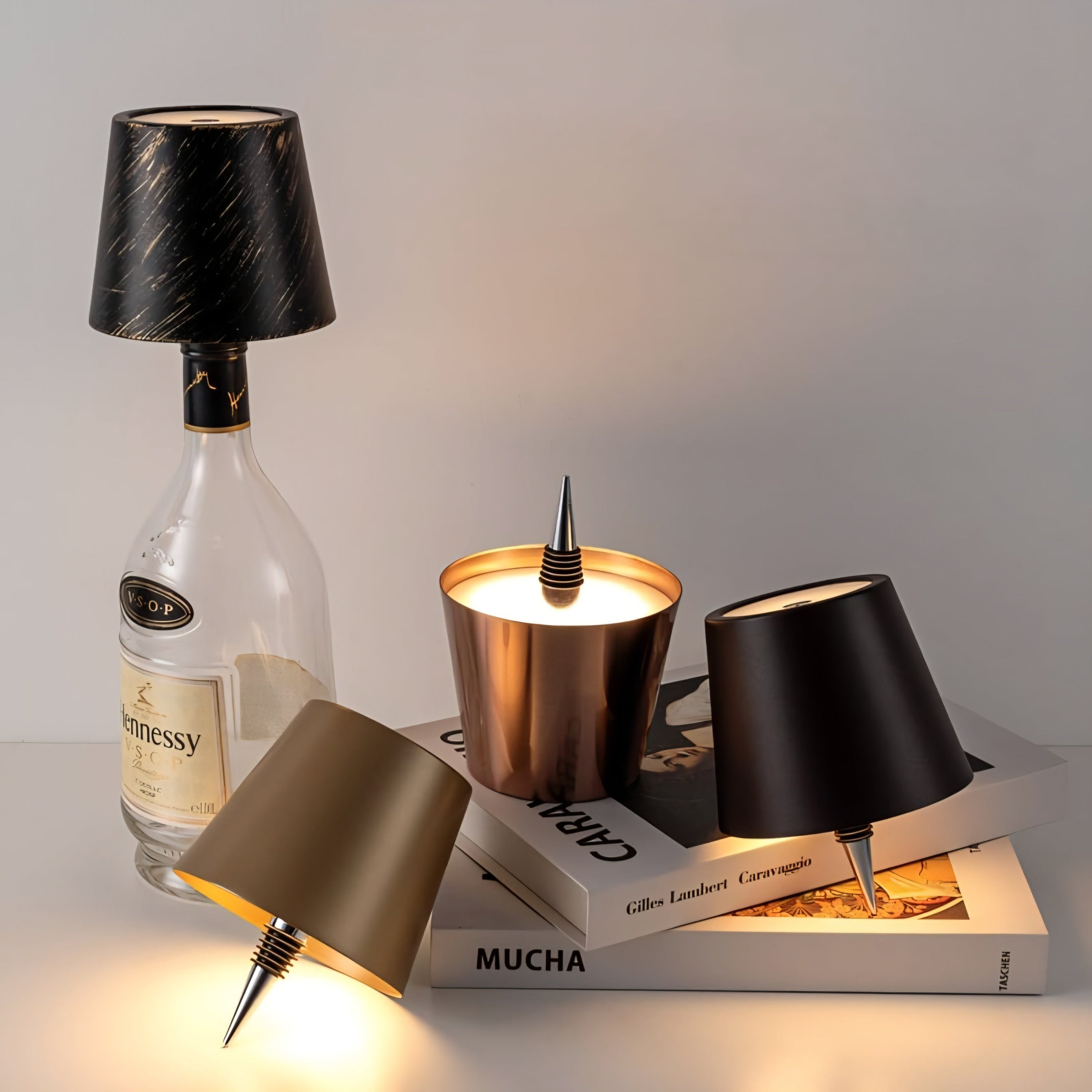 Luminara | Elegant Rechargeable LED Ambient Bottle Lamp 1