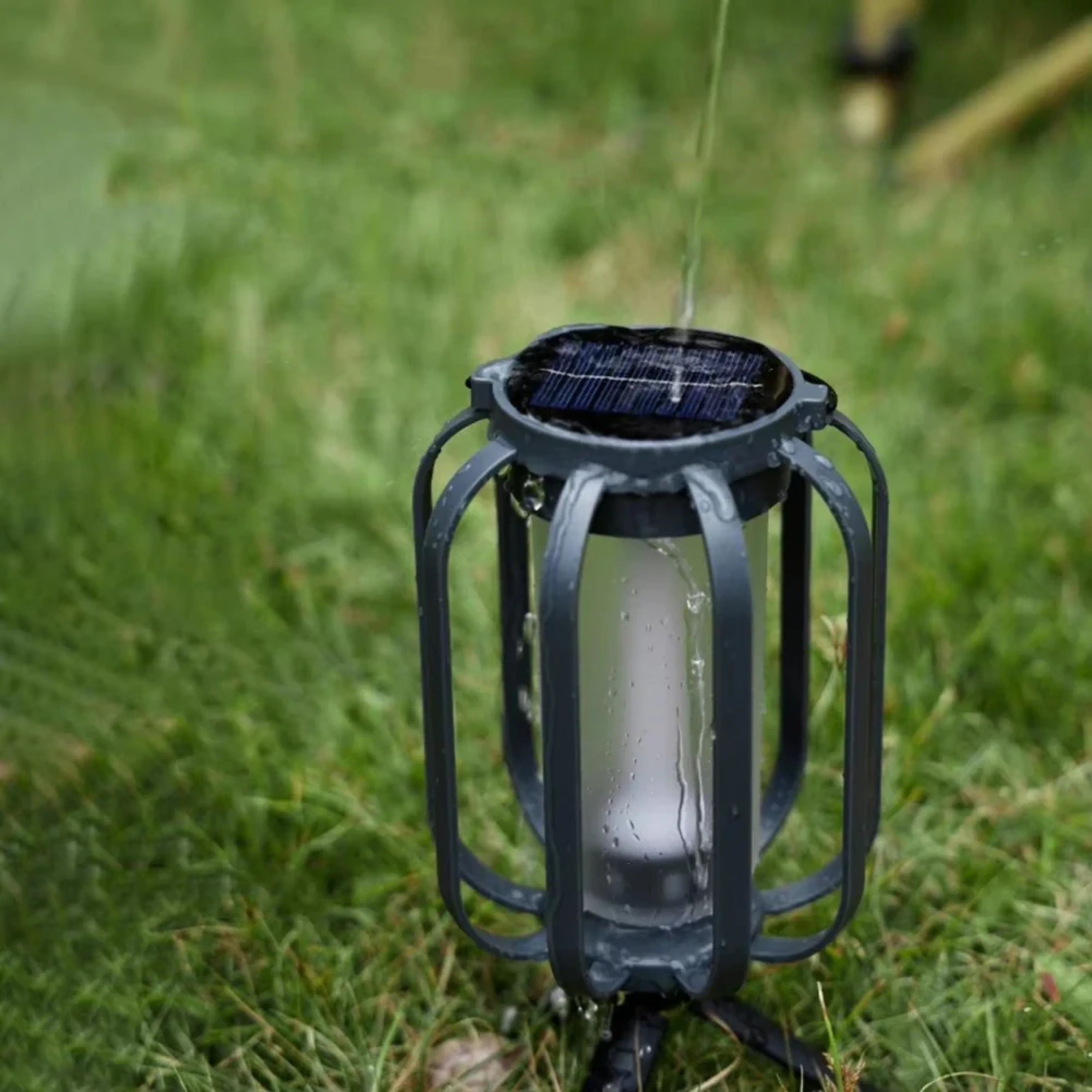 Luminara | Elegant Solar-Powered Flickering Outdoor Lantern 2