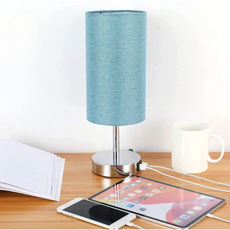 Luminara | Modern Touch Control Dimmable Desk Lamp with USB Ports 4