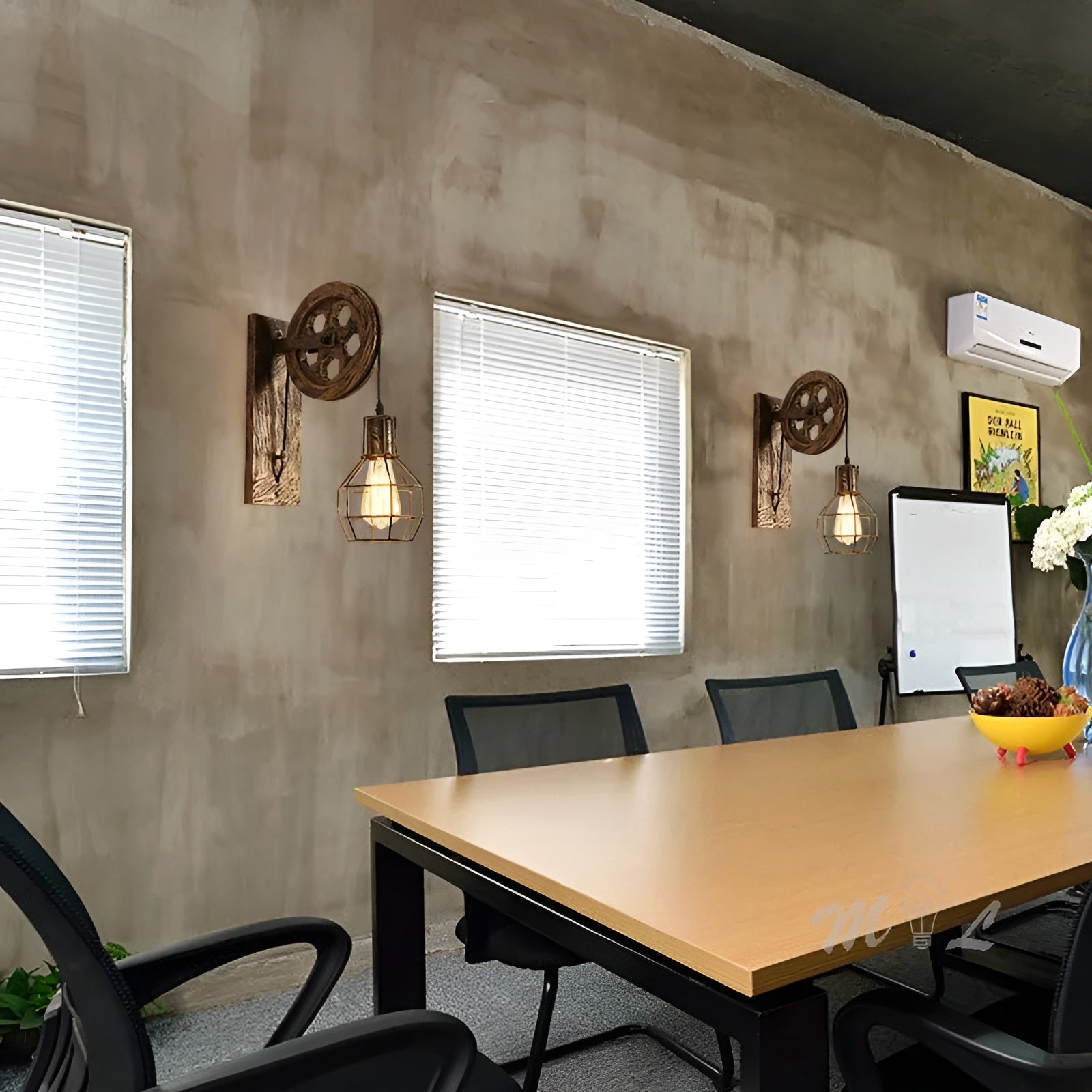 Luminara | Stylish Industrial Metal Wall Sconce Lighting with LED 7