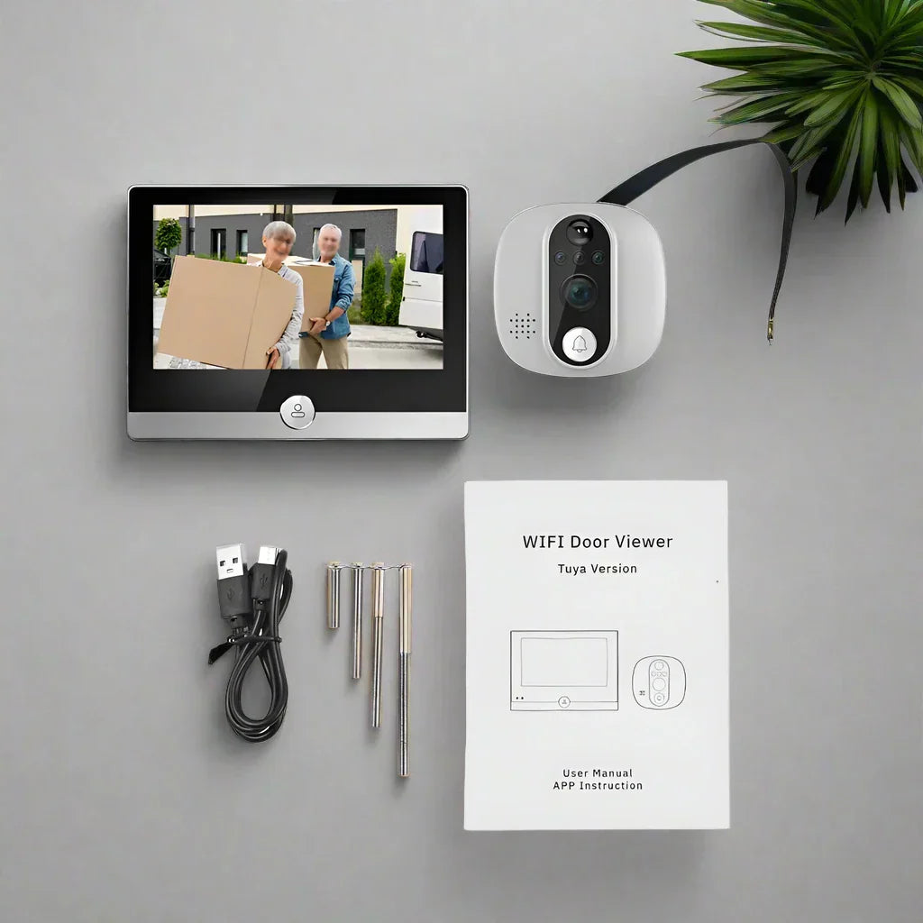 SmartCam Pro - WiFi Outdoor Camera with Night Vision