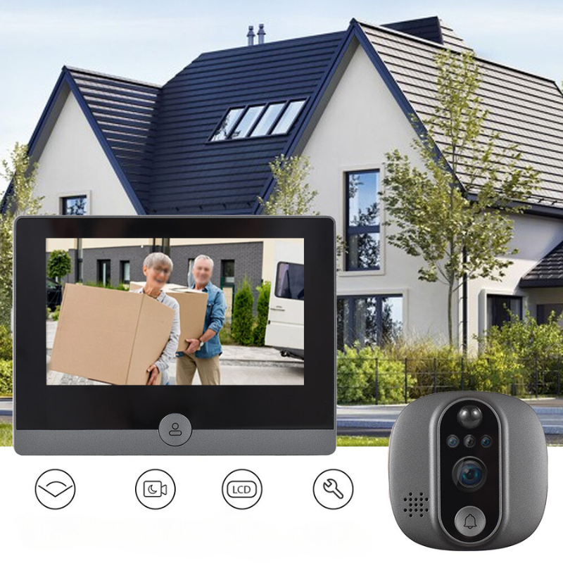 SmartCam Pro - WiFi Outdoor Camera with Night Vision
