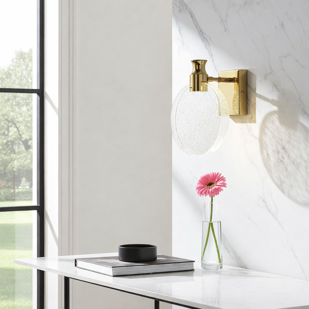 Lumora | Elegant Modern Round Wall Sconce Lighting for Stylish Interiors1