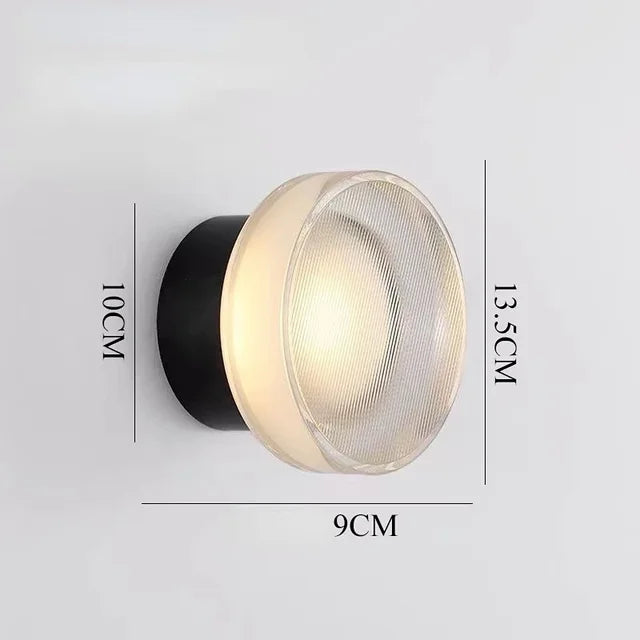 Lumosphere | Chic Modern Round LED Wall Sconce for Elegant Atmosphere 9