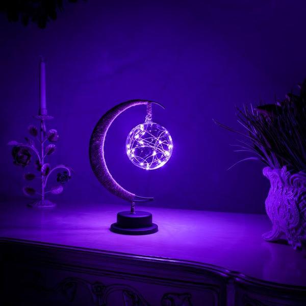 LunaGlow | Ambient Moonlight Lamp with Unique Half-Moon Design | Soft LED Glow for Enchanting Atmosphere 2