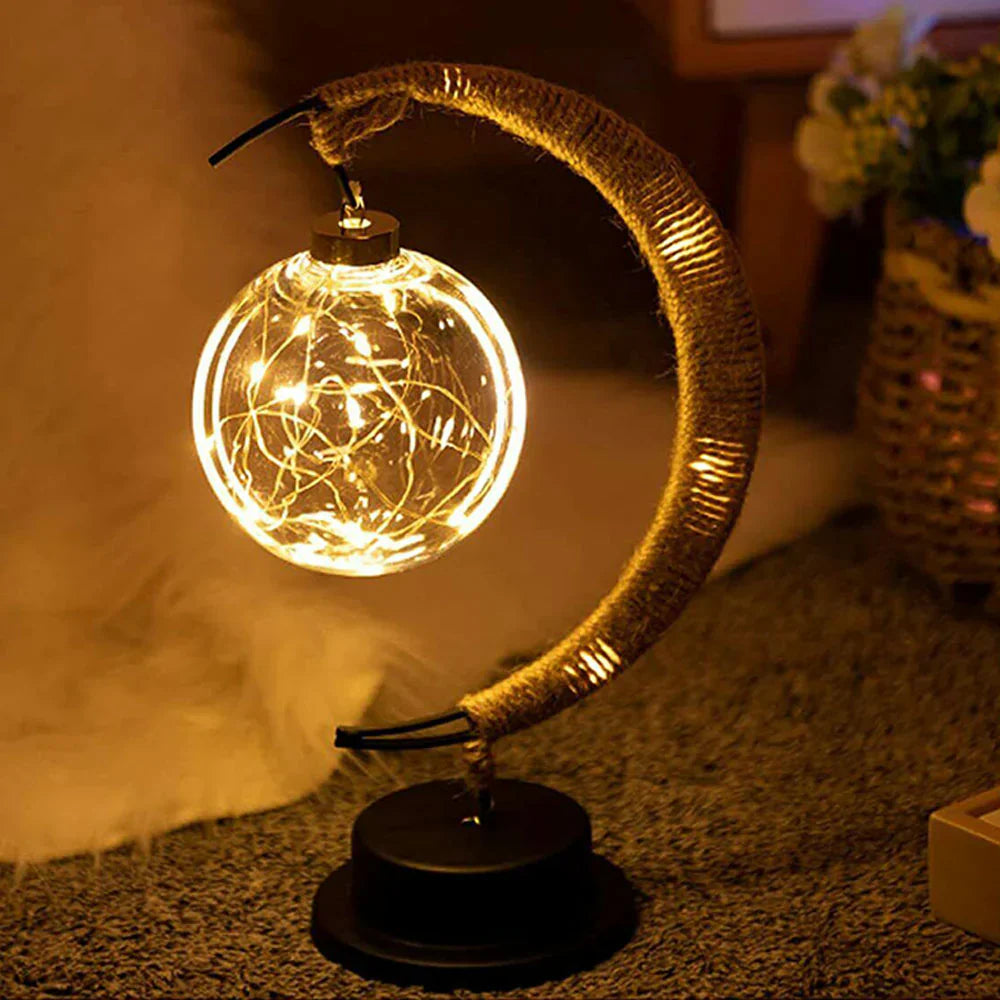 LunaGlow | Ambient Moonlight Lamp with Unique Half-Moon Design | Soft LED Glow for Enchanting Atmosphere 3