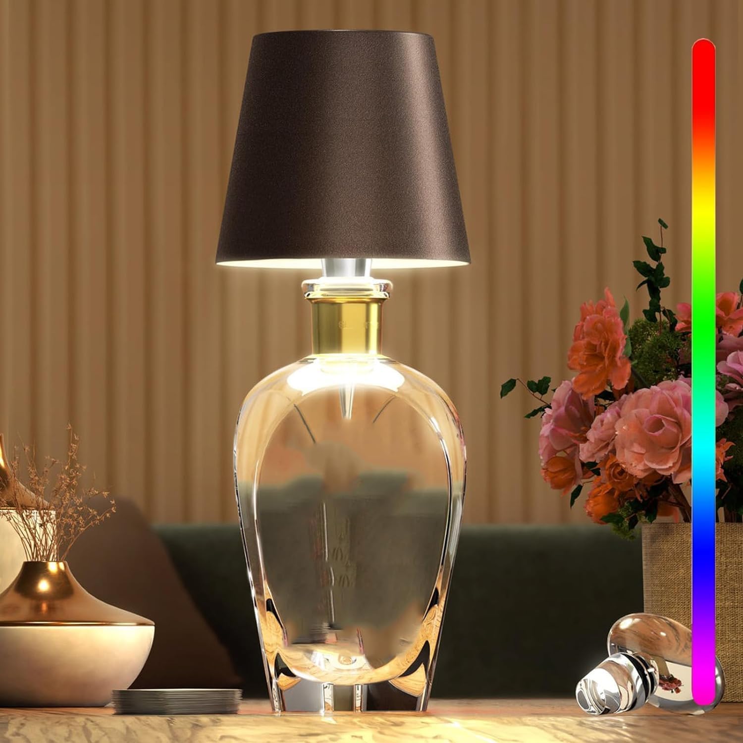 LunaGlow | Modern Versatile Touch-Control LED Bottle Lamp 10