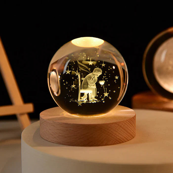 Lunarisphere | Enchanting Galaxy Lamp LED Night Light for Home Decor 8