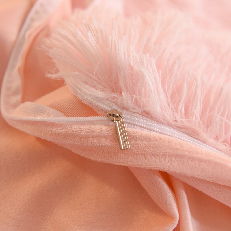Plush Duvet Cover - Zip & Corner Ties