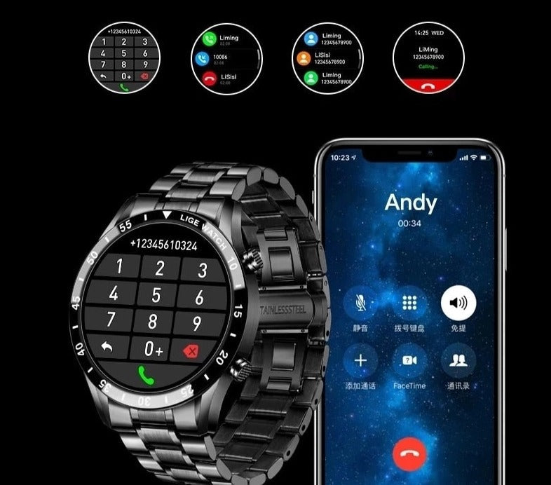 LuxeFit | Multifunction Smart Watch with Health Tracking & Sleek Design | Stylish Performance Enhancer 3