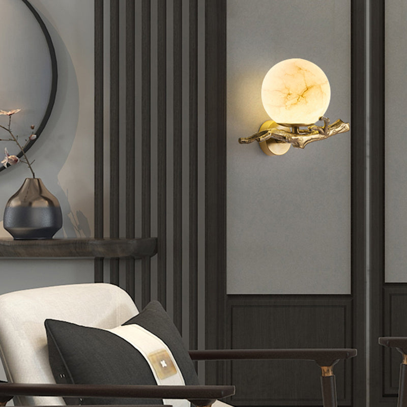 LumeMarble – Elegant Marble Wall Lamp | Modern LED Lighting